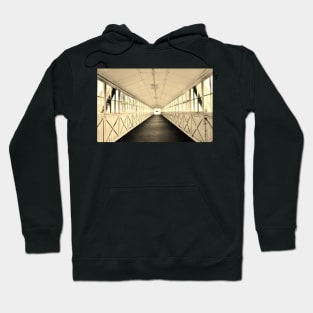 A walkway in Tilbury, Essex, England Hoodie